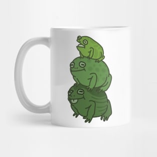 Three Toad Stack Mug